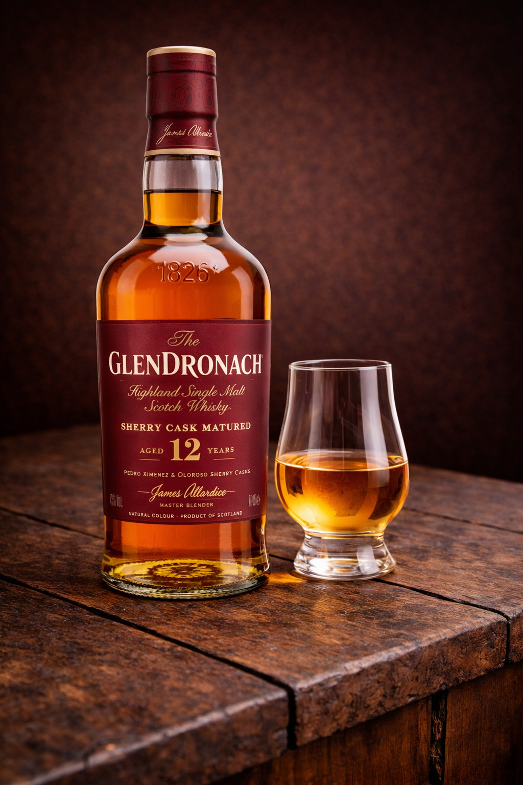 glendronach 12 year old best price uk bottle image
