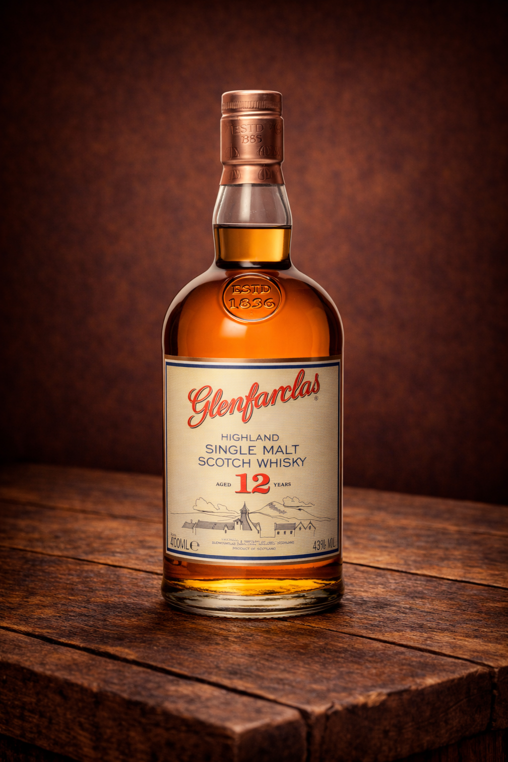glenfarclas 12 year old best price uk bottle image