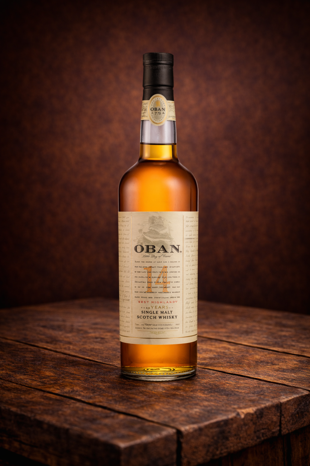 oban 14 year old best price uk bottle image